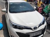 Cần bán lại xe Toyota Vios 1.5G AT đời 2018, màu trắng, xe siêu lướt, mới hoàn toàn