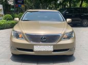 Xe Lexus LS 460L 2007, màu vàng, nhập khẩu nguyên chiếc còn mới