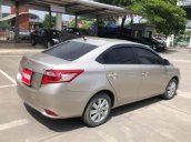 Cần bán gấp Toyota Vios 1.5E CVT sản xuất năm 2017, màu vàng  