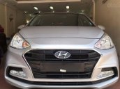 Xe Hyundai Grand i10 1.2 AT sản xuất 2019, màu bạc còn mới, 405 triệu