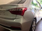 Xe Hyundai Grand i10 1.2 AT sản xuất 2019, màu bạc còn mới, 405 triệu