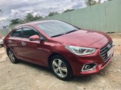 Bán xe Hyundai Accent năm sản xuất 2018, màu đỏ, máy móc êm ru