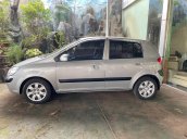 Cần bán Hyundai Getz MT sản xuất 2008, màu bạc xe gia đình