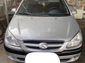 Cần bán Hyundai Getz MT sản xuất 2008, màu bạc xe gia đình