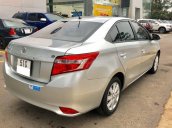 Cần bán Toyota Vios 1.5E CVT sản xuất năm 2017, màu bạc còn mới