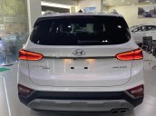 Bán ô tô Hyundai Santa Fe năm 2020, màu trắng, máy dầu, số tự động