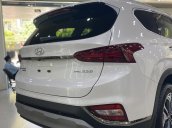 Bán ô tô Hyundai Santa Fe năm 2020, màu trắng, máy dầu, số tự động