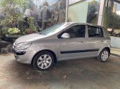 Cần bán Hyundai Getz MT sản xuất 2008, màu bạc xe gia đình