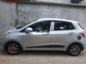 Bán Hyundai Grand i10 năm sản xuất 2015, màu bạc, nhập khẩu nguyên chiếc xe gia đình