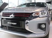 Bán Mitsubishi Attrage 1.2 CVT đời 2020, màu bạc, xe nhập, mới hoàn toàn