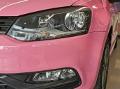 (Có video thực tế) bán xe Đức, Polo Hatchback màu hồng Hello Kitty - lái bao ngon, vay lãi 4,9% -bảo hành chính hãng