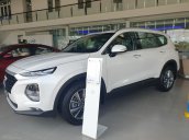 Bán ô tô Hyundai Santa Fe 2.4 máy xăng, đời 2020, màu trắng, giá chỉ 995 triệu