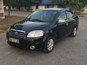 Cần bán lại xe Daewoo Gentra sản xuất 2009, màu đen