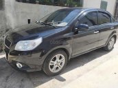 Bán Chevrolet Aveo LT 1.4 MT đời 2017, màu đen còn mới 