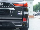 Bán xe Lexus LX 570s Super Sports, SX 2020, màu đen mới 100%, nhập khẩu Trung Đông