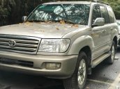 Bán xe Toyota Land Cruiser đời 2003, màu ghi vàng, tình trạng xe tốt