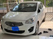 Gia đình bán Mitsubishi Attrage sản xuất năm 2018, màu trắng, xe nhập