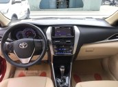 Bán xe Toyota Vios 1.5G CVT 2018 màu đỏ, xe gia đình đi 53.000km BS, Đồng Nai - xe chính hãng