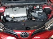 Bán xe Toyota Vios 1.5G CVT 2018 màu đỏ, xe gia đình đi 53.000km BS, Đồng Nai - xe chính hãng