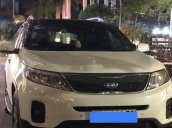 Bán ô tô Kia Sorento 2.4 GATH năm 2015, màu trắng còn mới, giá 597tr