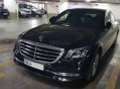 Bán Mercedes S450L vin 2018 - 21.000km - đen nội thất đen