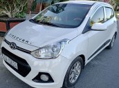 Cần bán lại xe Hyundai Grand i10 đời 2015, màu trắng, nhập khẩu 