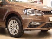 Volkswagen Polo Hatchback màu nâu hổ phách cho khách hàng mệnh thổ - giá chỉ 695 triệu