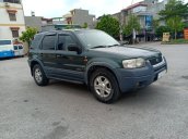 Cần bán gấp xe ô tô Ford Escape 2001 màu xanh lục, số tự động, xe nhập khẩu Mỹ cực đẹp