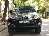 Bán ô tô Toyota Fortuner G năm 2015, màu đen  