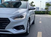 Bán Hyundai Accent màu trắng, sản xuất năm 2020, xe mới 100%, số tự động, giá hấp dẫn 499 triệu