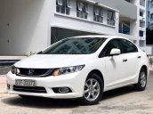 Xe Honda Civic 1.8 AT đời 2015, màu trắng còn mới, giá chỉ 595 triệu