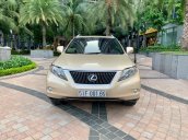 Gia đình cần bán nhanh xe sang giá hợp lý Lexus RX 350, mẫu 2010 màu vàng kem tại TP HCM