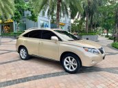 Gia đình cần bán nhanh xe sang giá hợp lý Lexus RX 350, mẫu 2010 màu vàng kem tại TP HCM