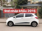 Xe Hyundai Grand i10 sản xuất 2015, màu trắng xe nhập giá chỉ 325 triệu đồng