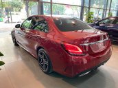 Mercedes-Benz C300 AMG model 2020 màu đỏ siêu lướt như mới, giao nhanh