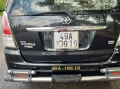 Bán Toyota Innova sản xuất 2009, màu đen xe gia đình 