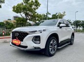 Cần bán gấp Hyundai Santa Fe đời 2019, màu trắng như mới