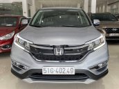 Bán Honda CR V 2.4L đời 2017, màu bạc còn mới