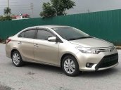 Bán xe Toyota Vios năm 2016, màu vàng số sàn