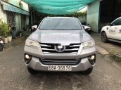 Bán Toyota Fortuner 2.4G năm 2017, màu bạc số sàn