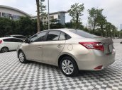 Chính Chủ bán Toyota Vios G 1.5L màu vàng cát, nội thất màu đen, sản xuất 2016, một chủ từ đầu, 5 lốp zin theo xe