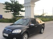 Cần bán lại xe Daewoo Gentra đời 2009, màu đen 