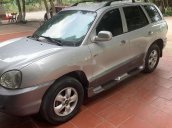 Bán Hyundai Santa Fe năm sản xuất 2004, màu bạc, xe nhập