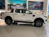 Bán Ford Ranger Wildtrak 2.0L Bi-Turbo 4x4 đời 2020, màu trắng, nhập khẩu nguyên chiếc, giá tốt