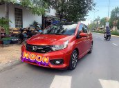 Bán lại chiếc Honda Brio đời 2019, màu đỏ, số tự động