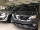 Cần bán xe Toyota Fortuner 2.7AT đời 2015, màu xám số tự động, 655 triệu