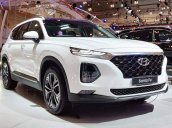 [Hyundai Santa Fe 2.4 xăng cao cấp] giảm 50% thuế trước bạ + khuyến mãi khủng sẵn xe giao ngay