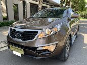 Bán Kia Sportage sản xuất năm 2011 màu nâu, đã đi 48000 km