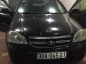 Bán xe Daewoo Lacetti sản xuất 2009, màu đen, 5 chỗ ngồi