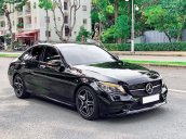 Quốc Duy Auto - bán Mercedes C300 AMG đen/nâu 2019 siêu đẹp - trả trước 550 triệu nhận xe